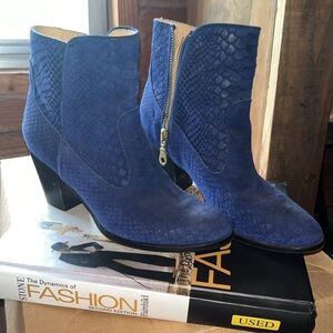 Modern Vice Blue Bootie